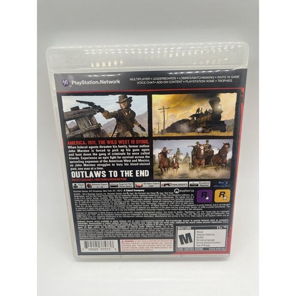 Red Dead Redemption Play Station 3 PS3 - Tested - Picture 2 of 4